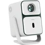 Wanbo T2 Ultra Proyector Android TV 11.0, 120° Rotación, FHD 1080p 500 Lúmenes, WiFi/HDMI, Portátil, Blanco